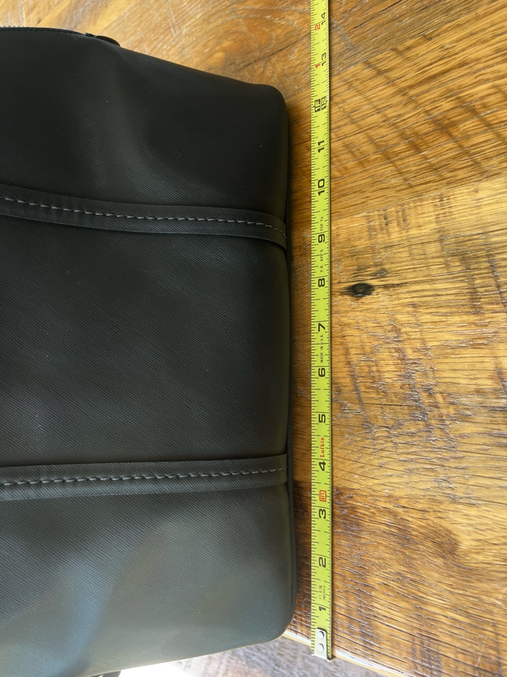 Coach Black Leather Dome Satchel Large Structured Tote Bag - Picture 8 of 13